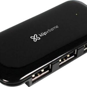 HUB USB 2.0 DE 4 PUERTOS KLIP